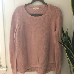 Dusty pink knit sweater